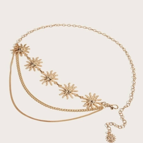 Sun Decor Chain Belt - Picture 4 of 9
